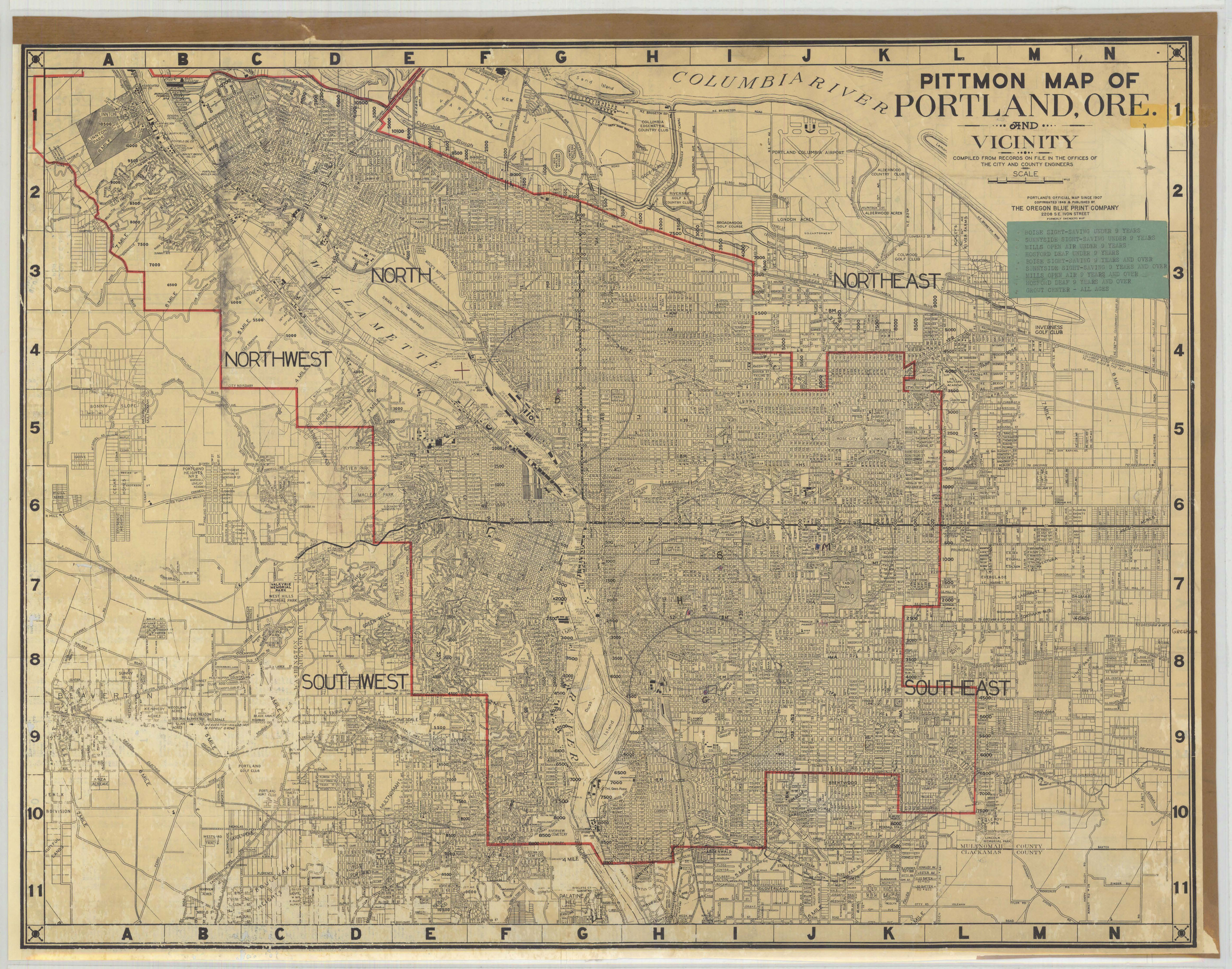 Dx maps com. Portland Map. Карта 1946. Portland карта ТДС.