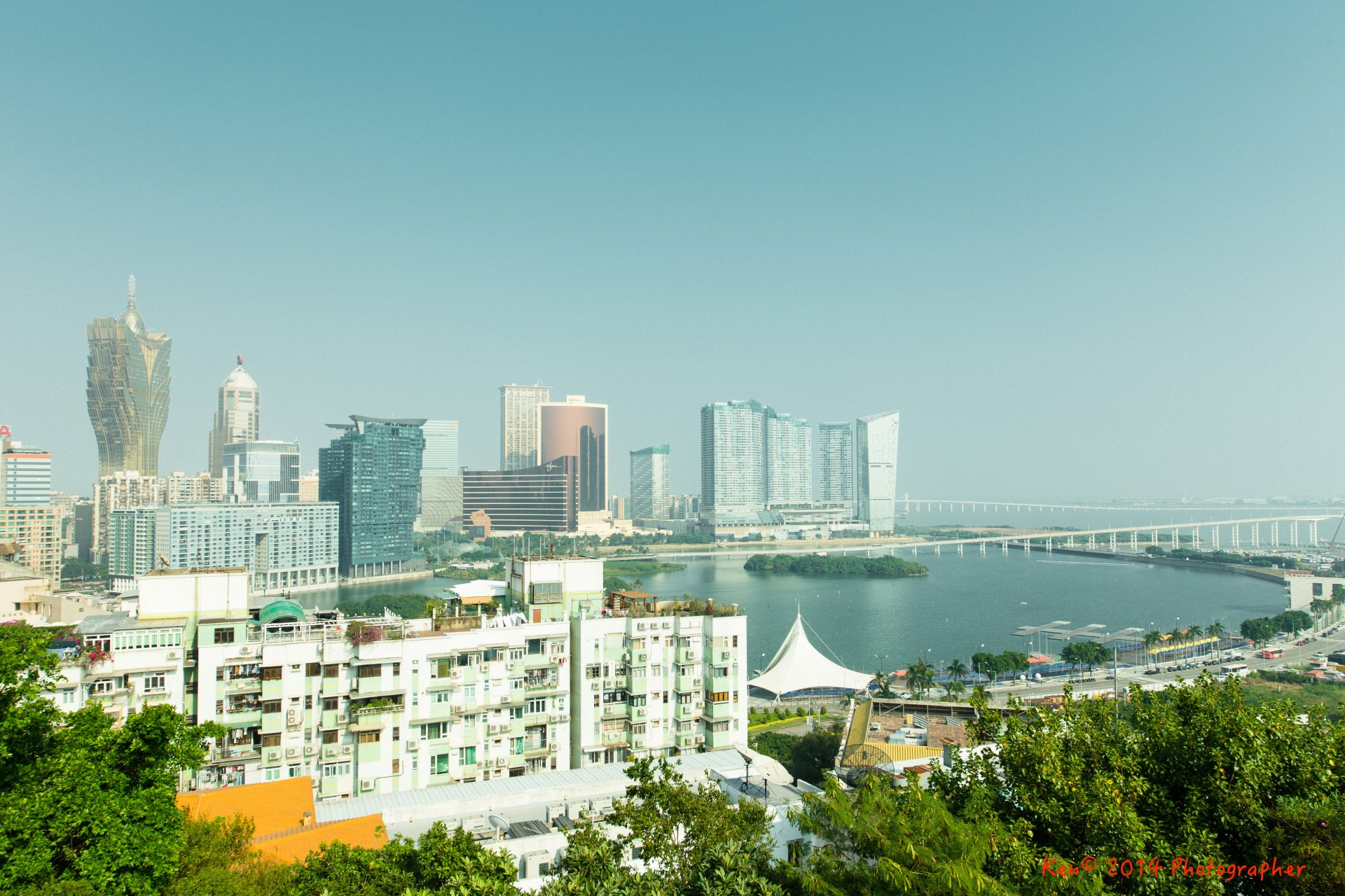 Download Morning Grand Lisboa Hotel China Man Made Macau 4k Ultra HD Wallpaper by Ken