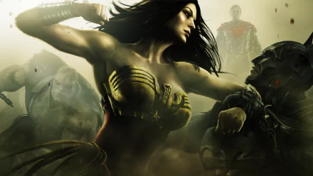 Comic Wonder Woman HD Desktop Wallpaper | Background Image