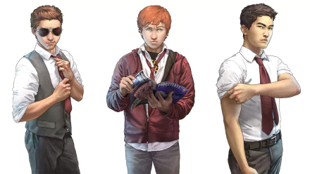 Comic morning glory HD Desktop Wallpaper | Background Image