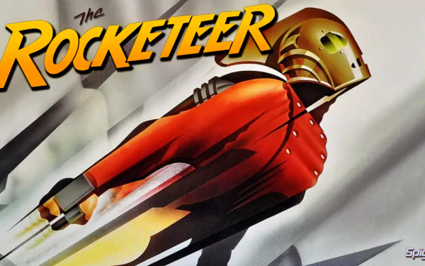 Comic Rocketeer HD Desktop Wallpaper | Background Image