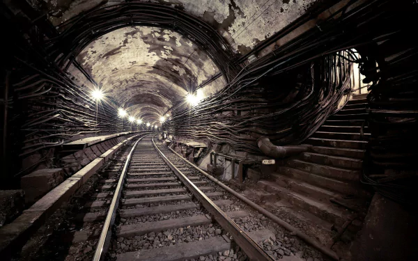 man made subway HD Desktop Wallpaper | Background Image