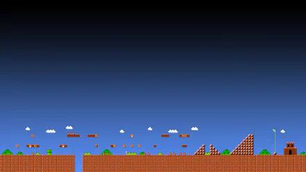 video game Super Mario Bros. HD Desktop Wallpaper | Background Image