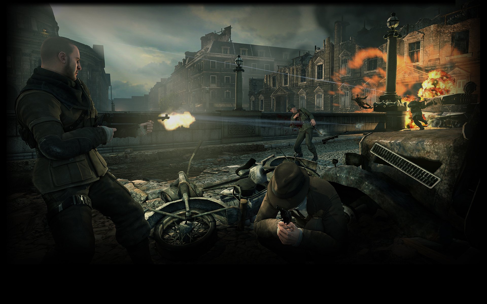 Download Video Game Sniper Elite V2 HD Wallpaper