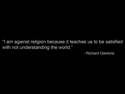 Richard Dawkins religion atheism Misc quote HD Desktop Wallpaper | Background Image