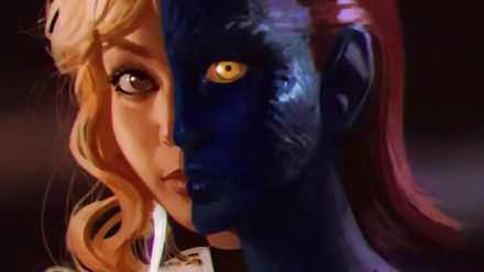 Comic Mystique HD Desktop Wallpaper | Background Image
