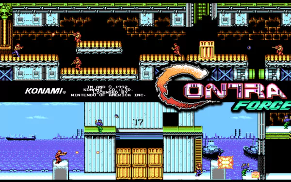 video game Contra Force HD Desktop Wallpaper | Background Image