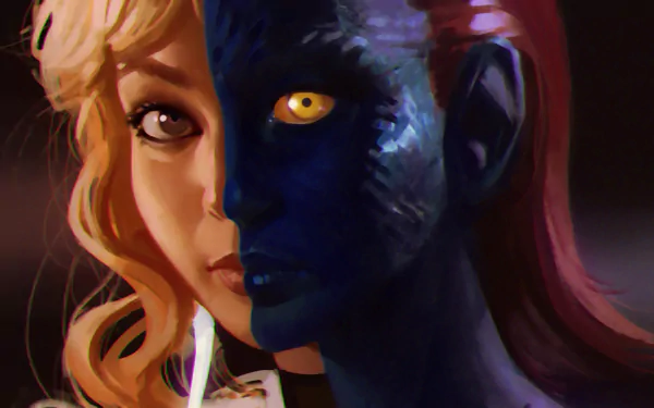 Comic Mystique HD Desktop Wallpaper | Background Image