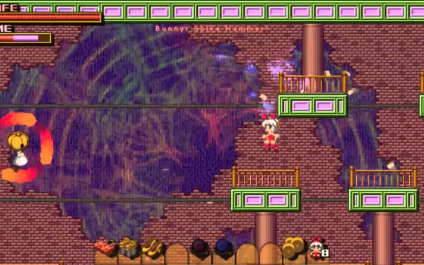 video game Bunny Must Die! Chelsea and the 7 Devils HD Desktop Wallpaper | Background Image