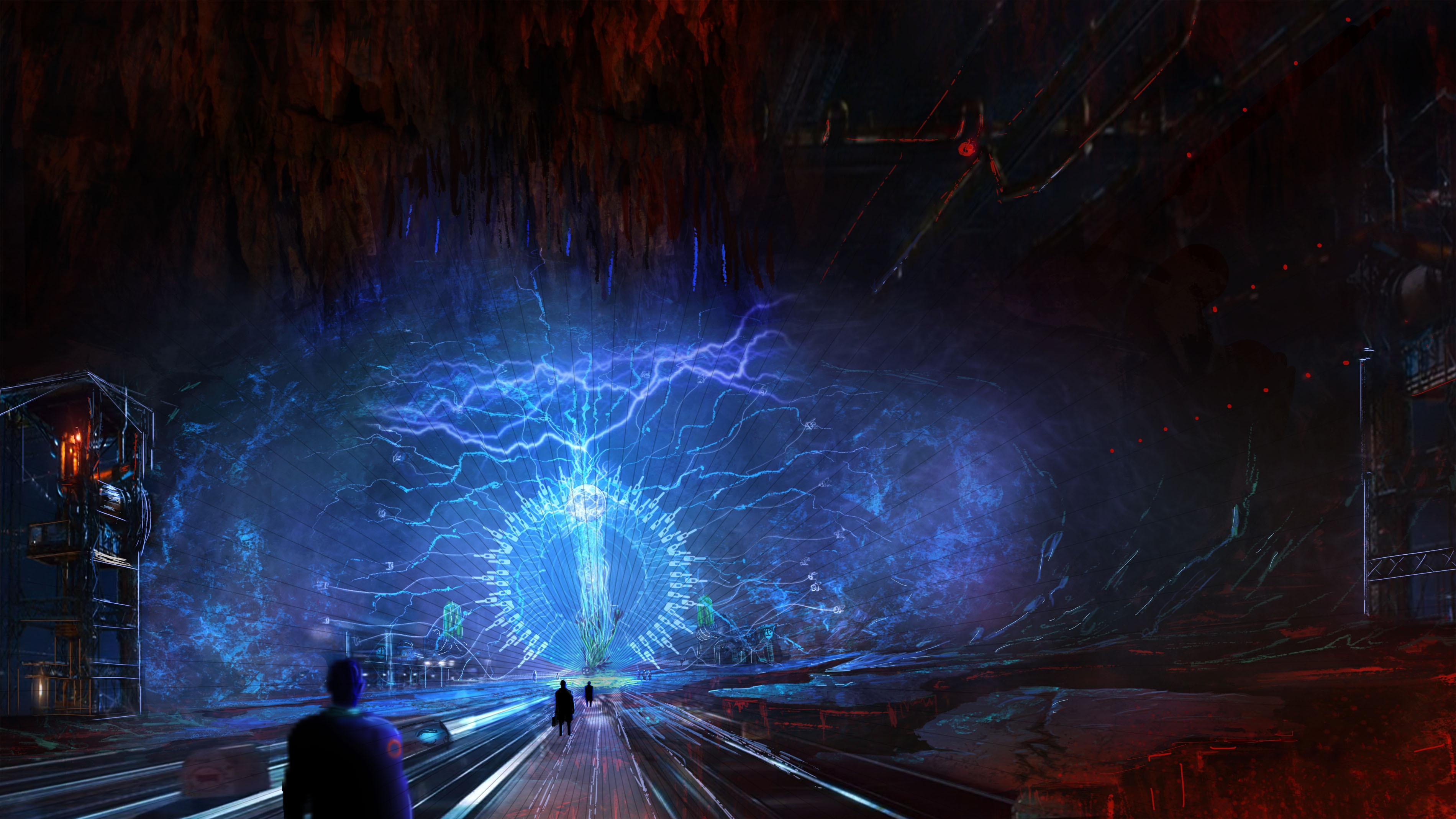 Sci Fi Portal HD Wallpaper | Background Image