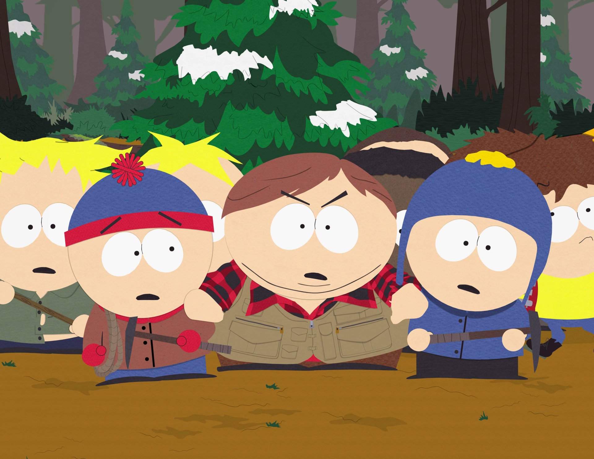 Download Tolkien Black Butters Stotch Jimmy Valmer Tweek Tweak Craig Tucker Eric Cartman Stan Marsh TV Show South Park HD Wallpaper