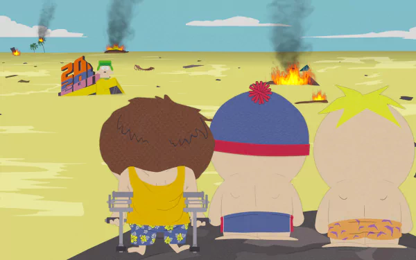 Butters Stotch Stan Marsh Jimmy Valmer Kyle Broflovski TV Show South Park HD Desktop Wallpaper | Background Image