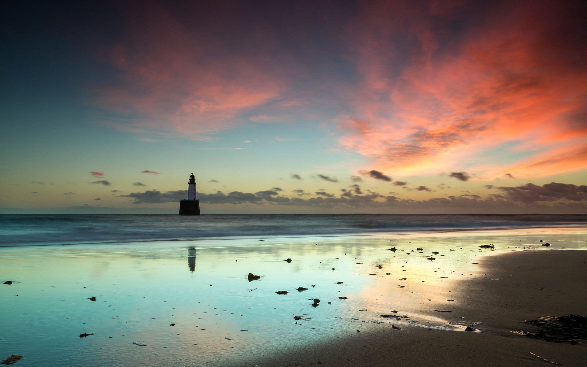 Download Man Made Lighthouse HD Wallpaper | 1920x1200 | Wallpaper Abyss