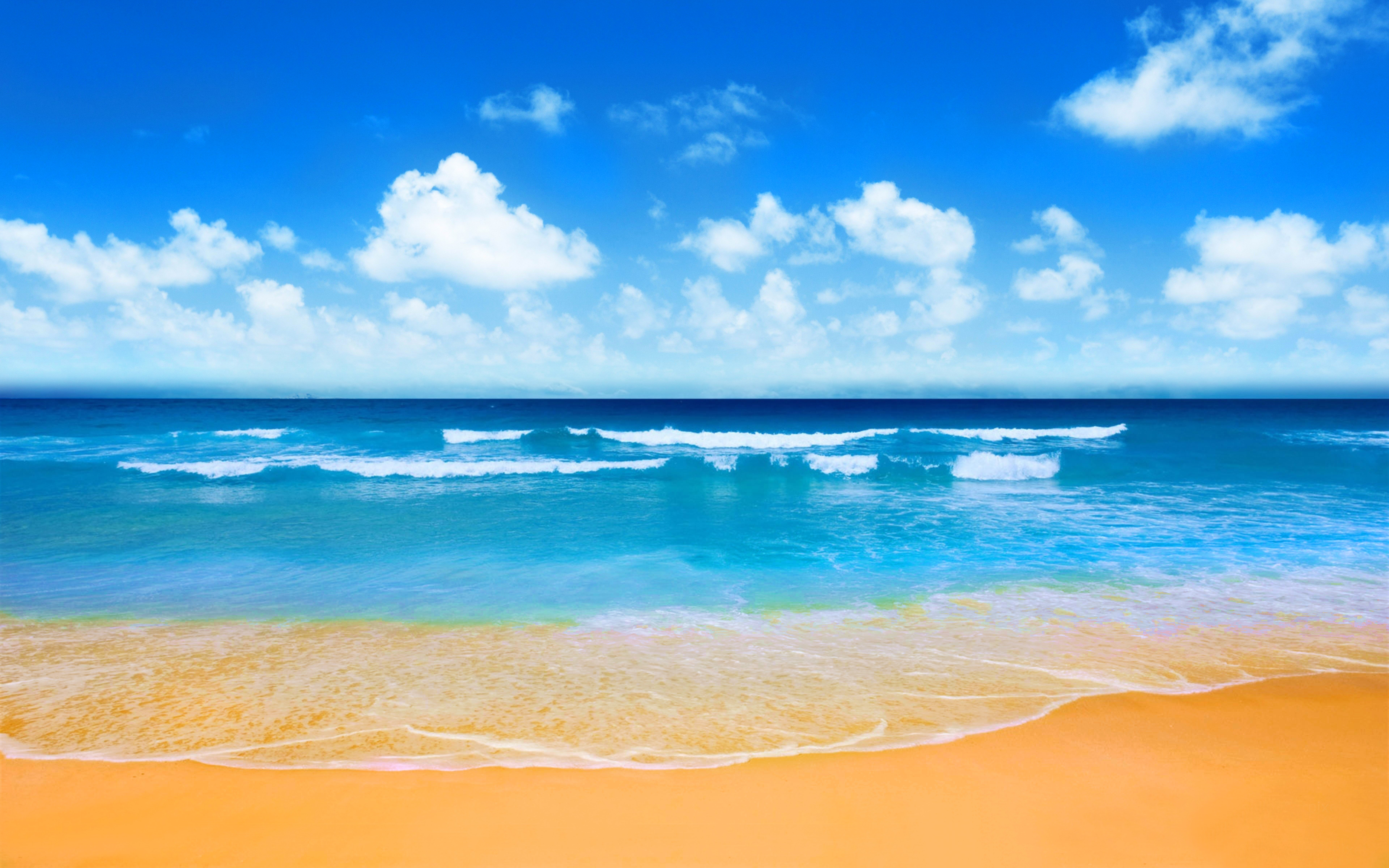 Với hình ảnh bãi biển đầy màu sắc và hấp dẫn này, chắc chắn sẽ khiến bạn muốn đặt chân đến ngay bãi biển gần nhất. Đắm mình trong nắng vàng và bầu trời xanh trong lành, và cảm nhận được sự thanh thản tuyệt vời.