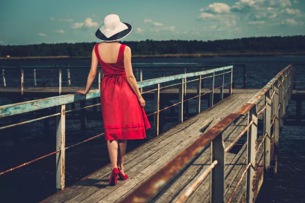 woman vintage HD Desktop Wallpaper | Background Image