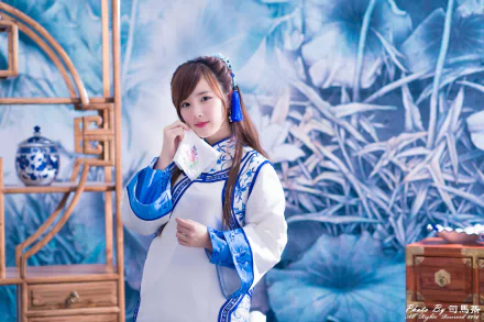Taiwanese asian model woman Yu Chen Zheng HD Desktop Wallpaper | Background Image