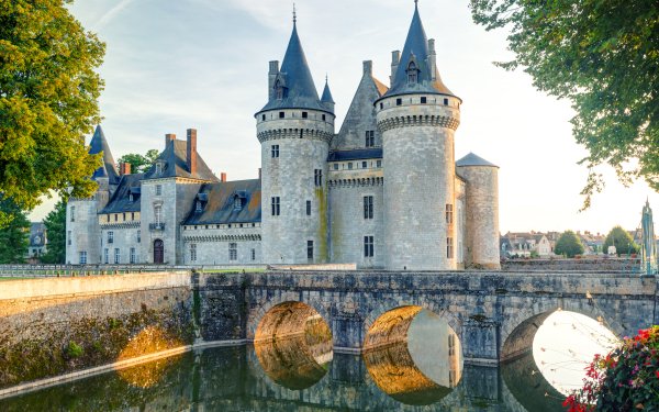 Man Made Château de Sully-sur-Loire Castles France Castle HD Wallpaper | Background Image