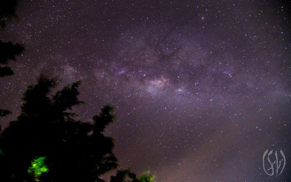 Sci Fi Milky Way Puteri Beach Malaysia Night Starry Sky Tropics HD Wallpaper | Background Image