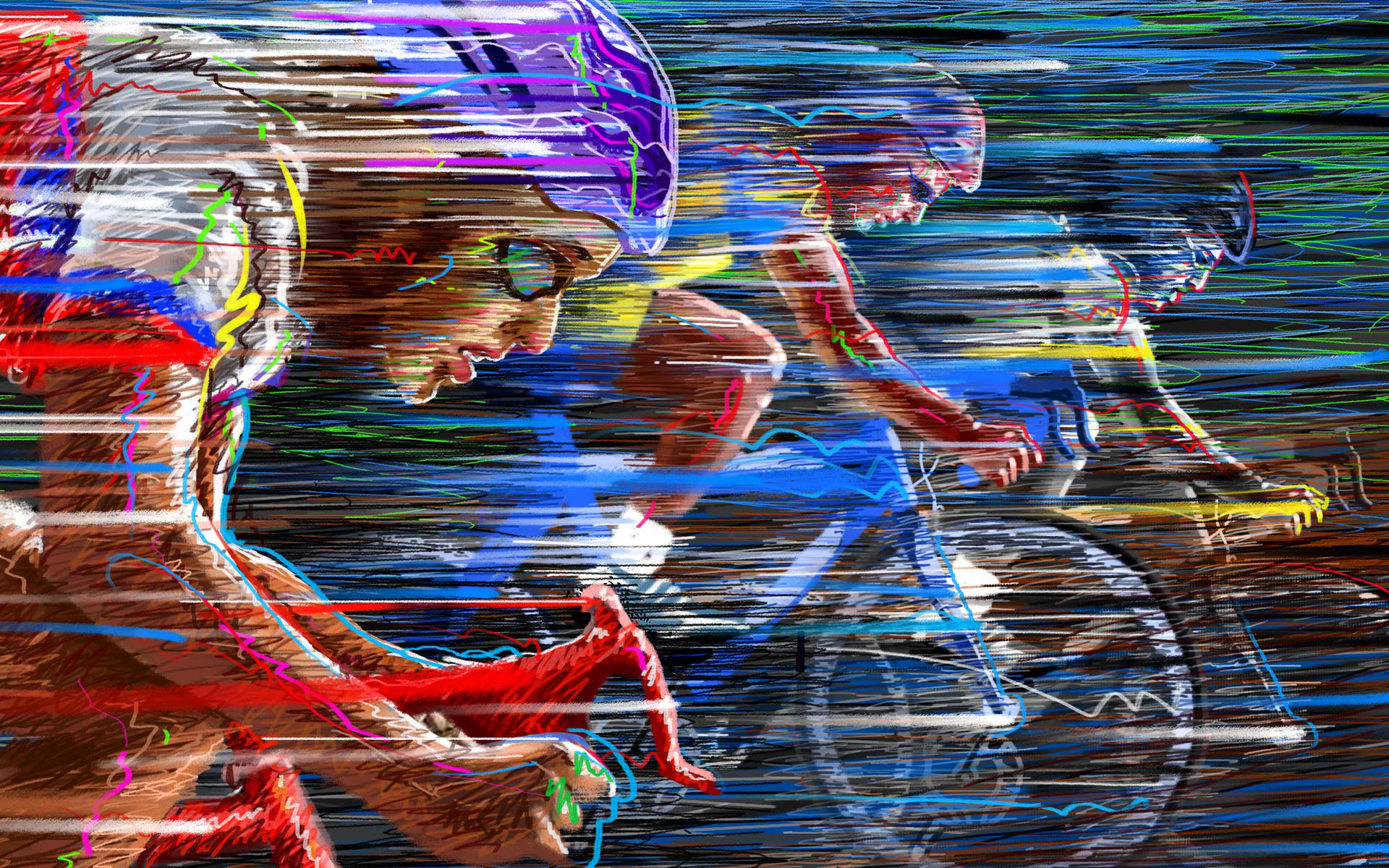 Cycling HD Wallpaper