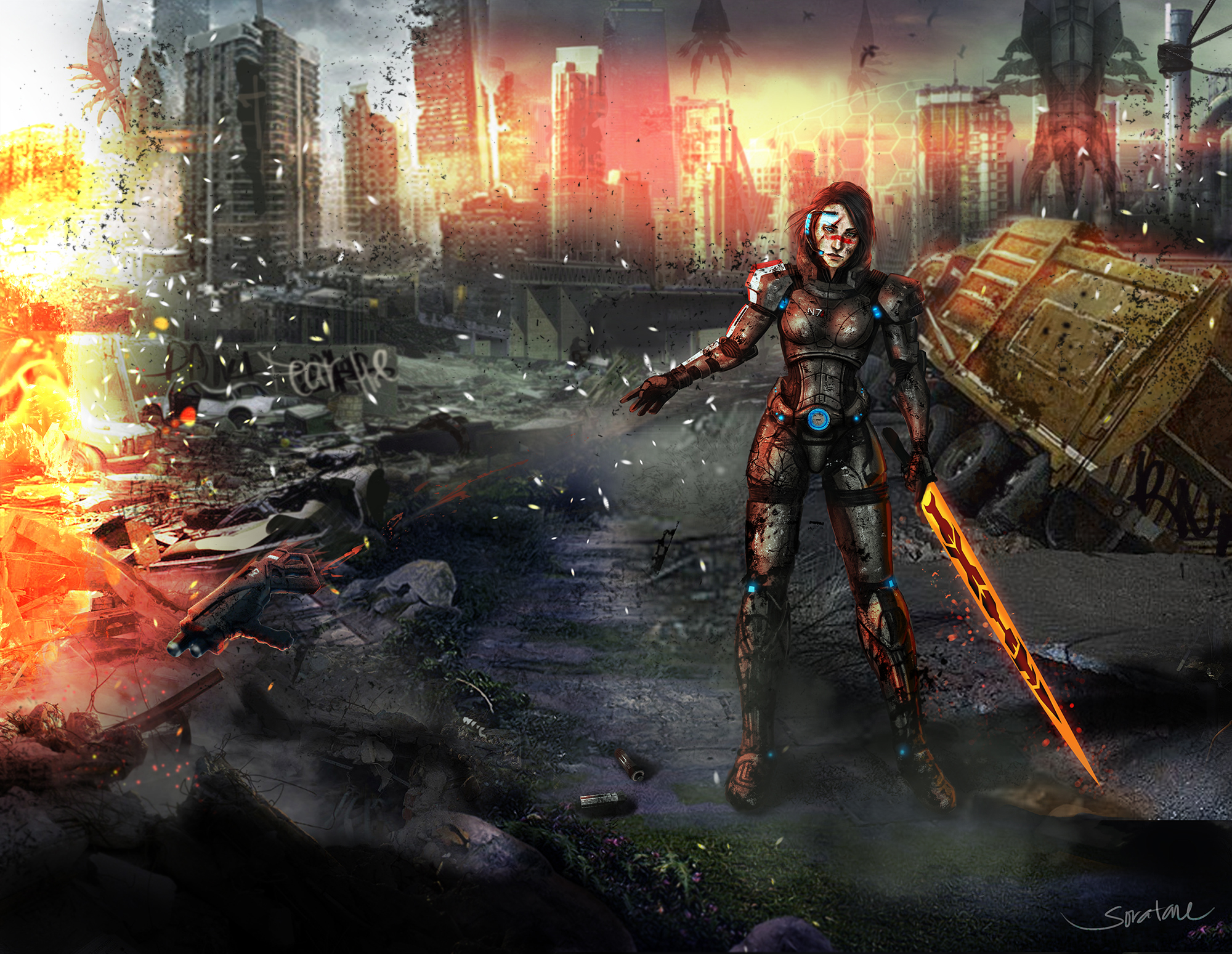 Mass Effect 3 HD Wallpaper by FSEffect