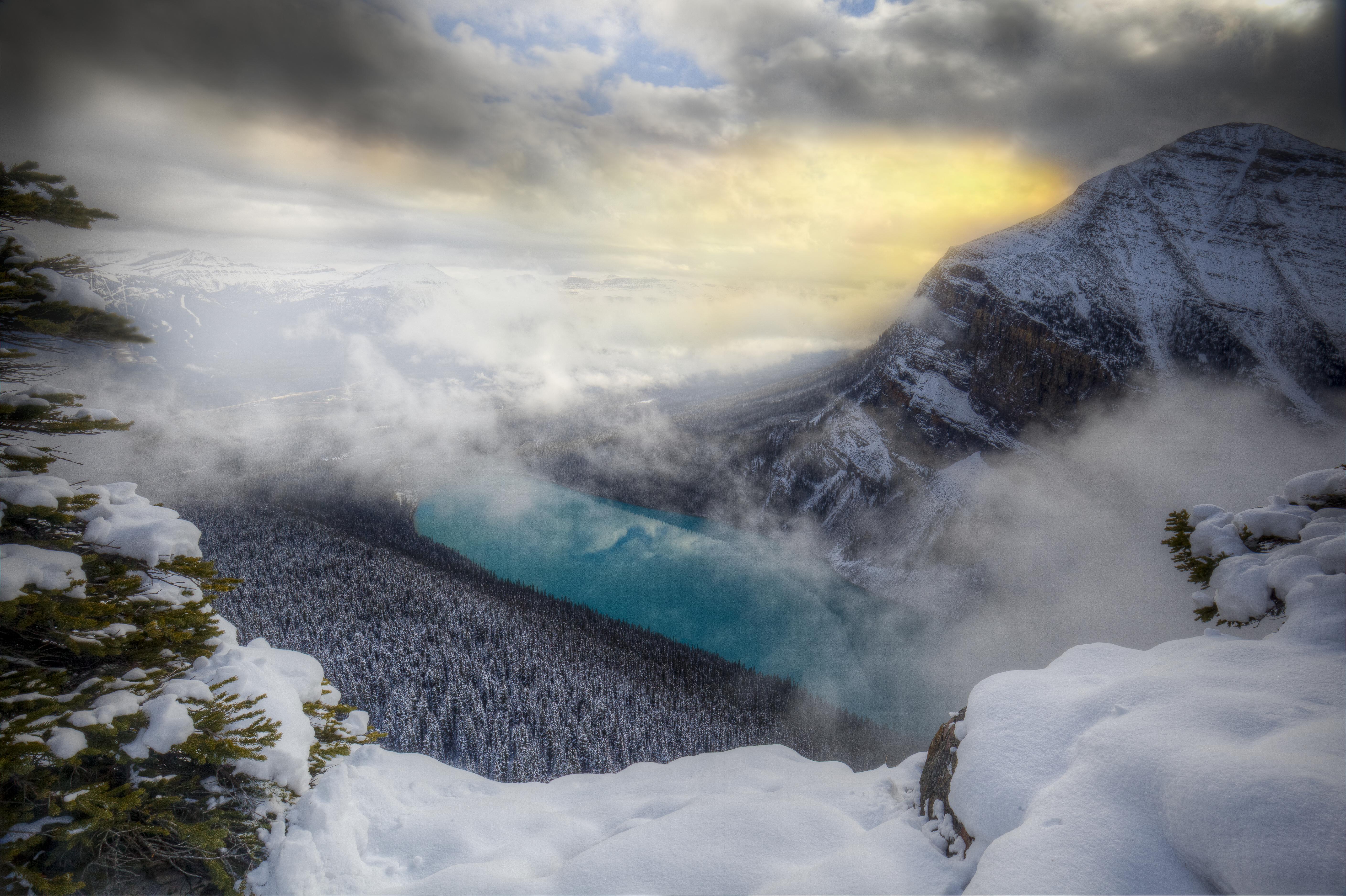Earth Lake Louise HD Wallpaper | Background Image