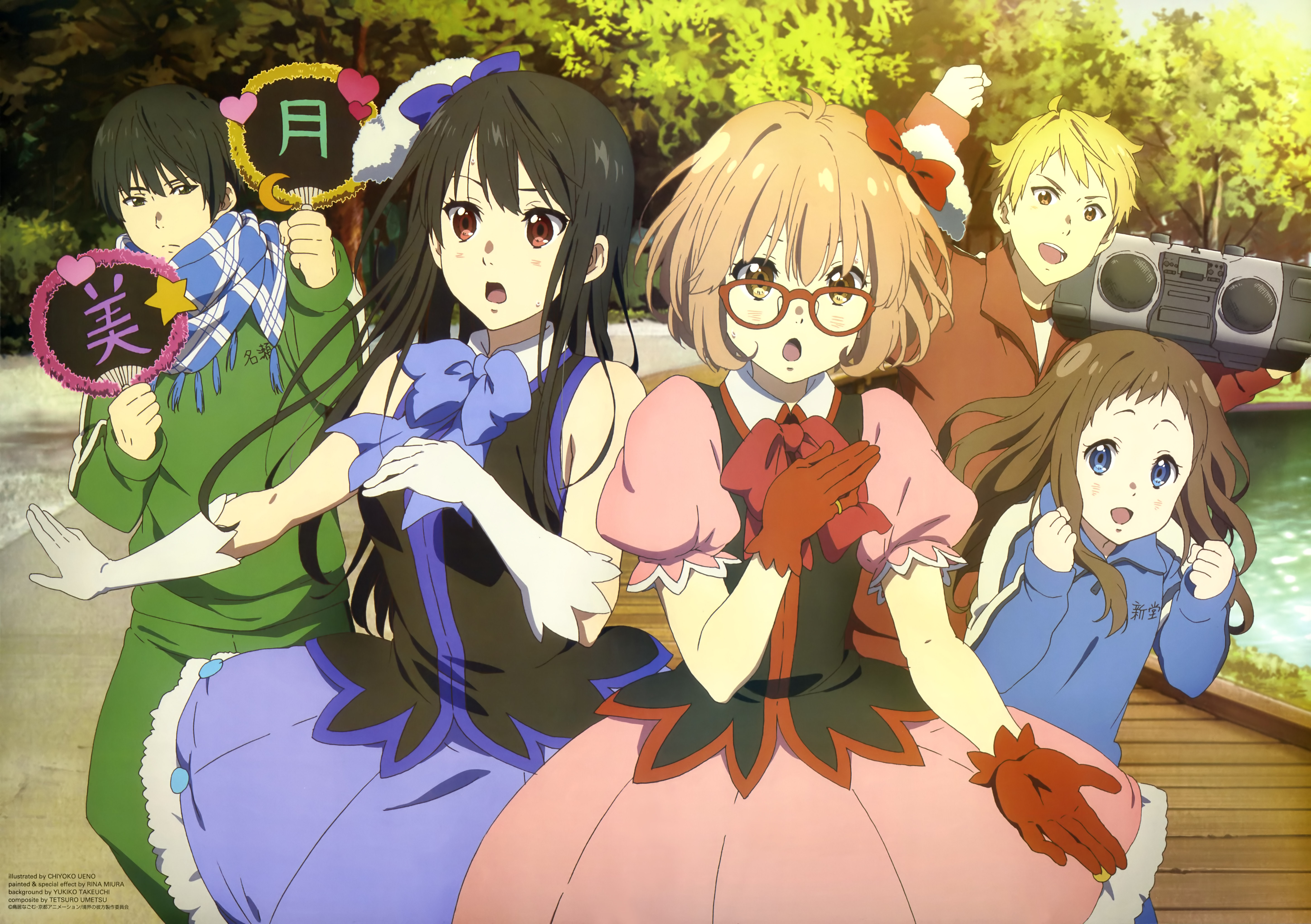 Anime Beyond the Boundary 4k Ultra HD Wallpaper