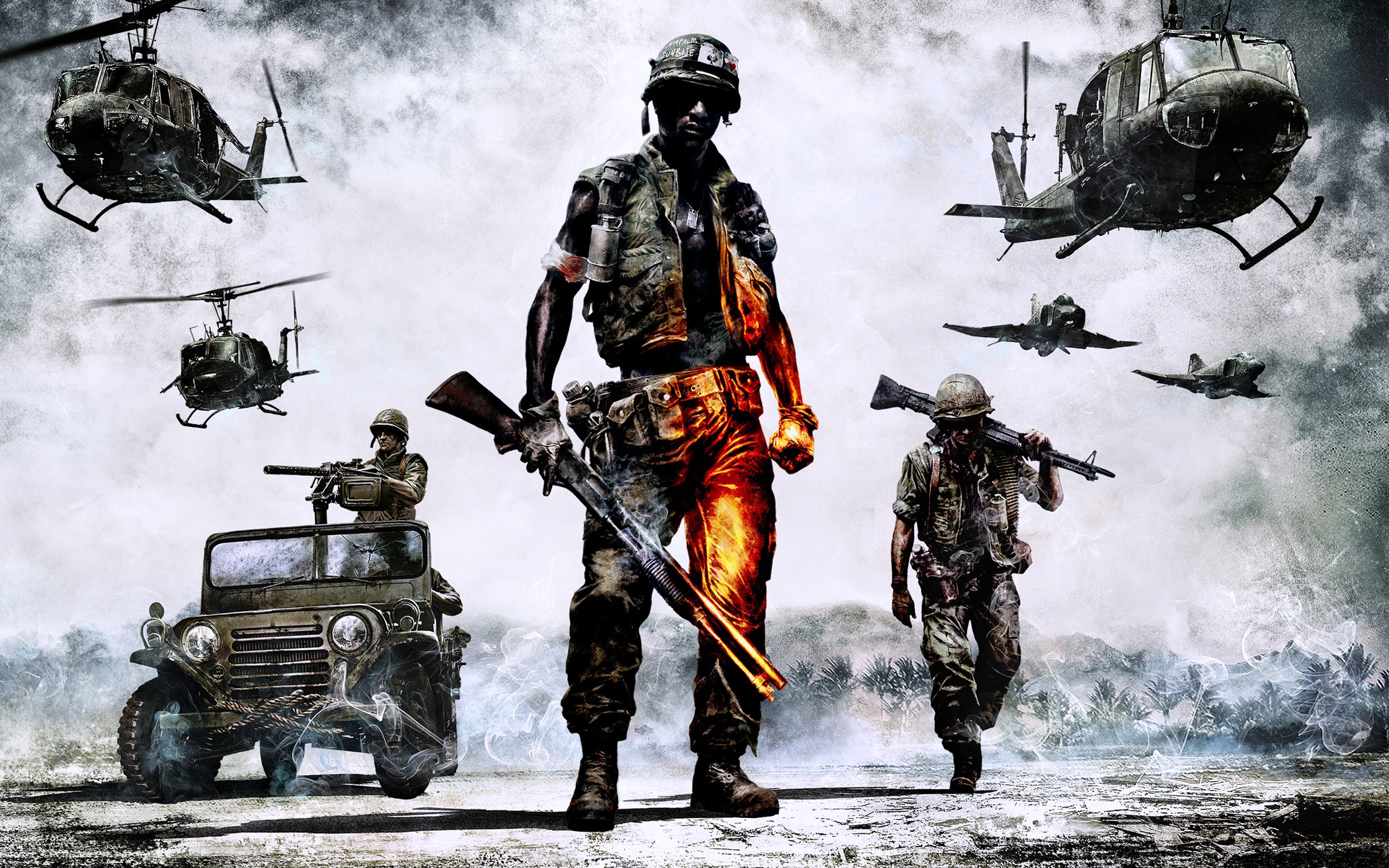 Jeux Vidéo Battlefield: Bad Company 2 Fond d'écran HD | Image