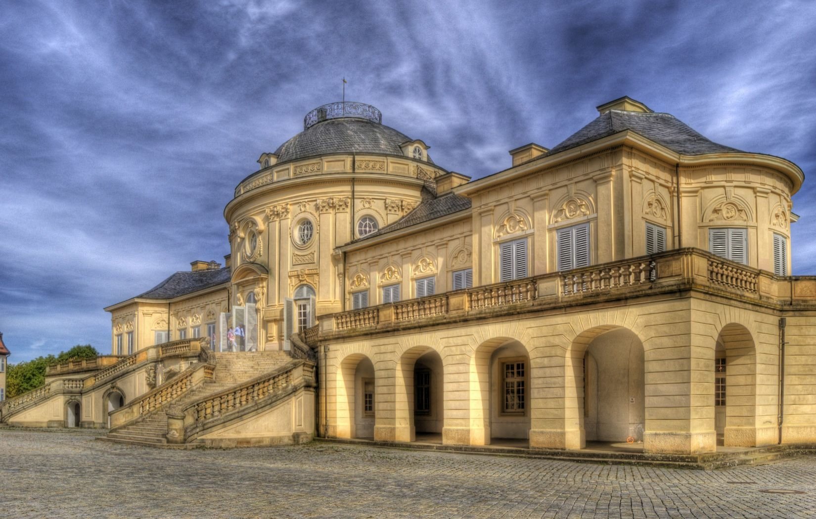 Download Man Made Castle Solitude Wallpaper