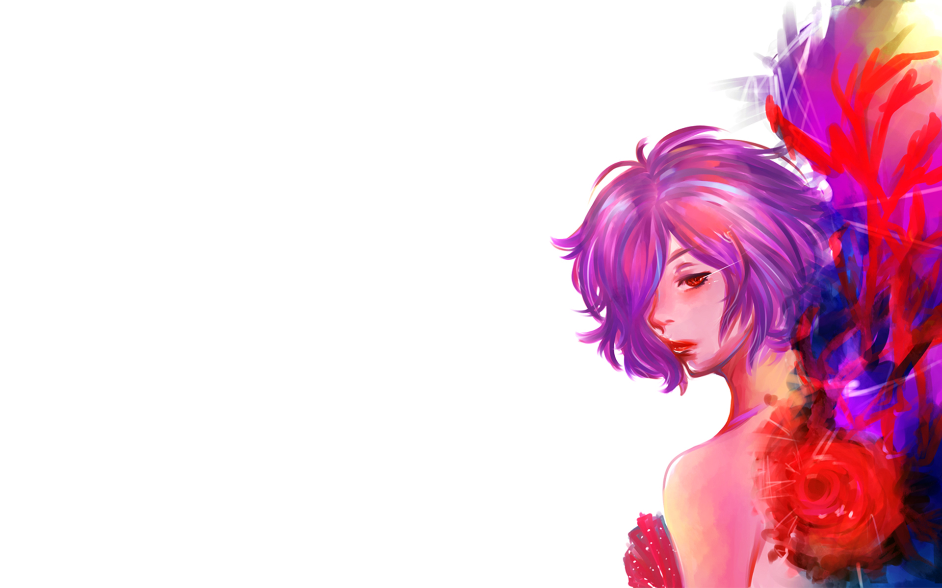 Touka Kirishima HD Wallpaper from Tokyo Ghoul