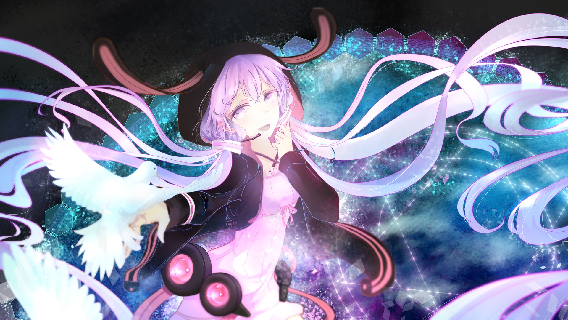 Download Yuzuki Yukari Anime Vocaloid HD Wallpaper