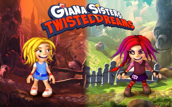 video game Giana Sisters: Twisted Dreams HD Desktop Wallpaper | Background Image
