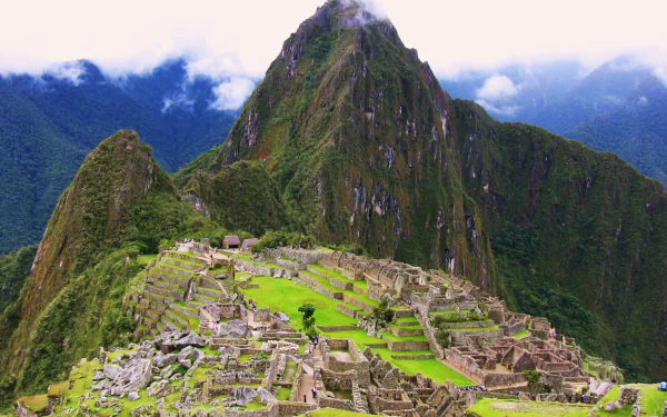 landscape mountain Andes Peru man made Machu Picchu HD Desktop Wallpaper | Background Image