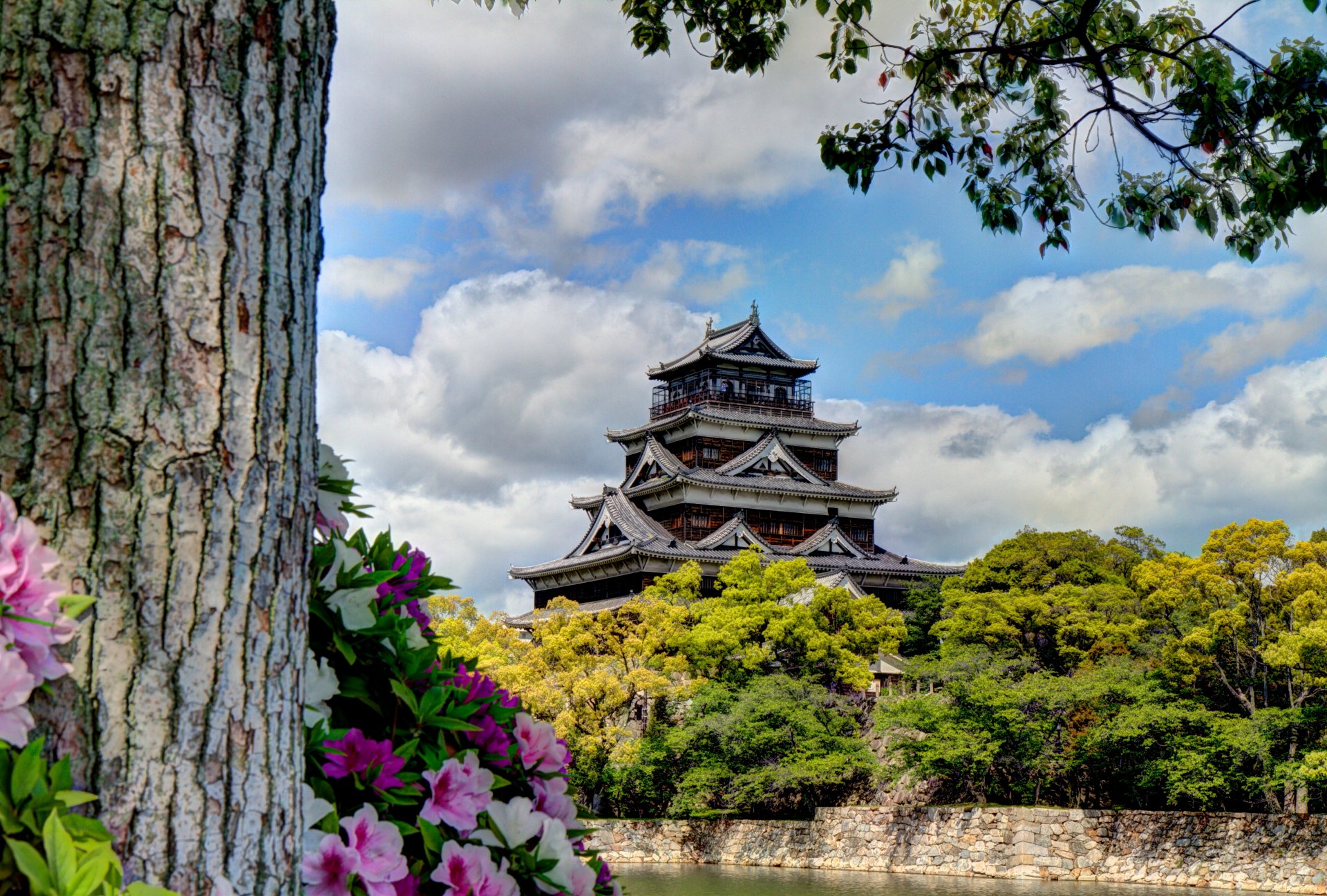 Hiroshima Castle 5k Retina Ultra HD Wallpaper and Background Image