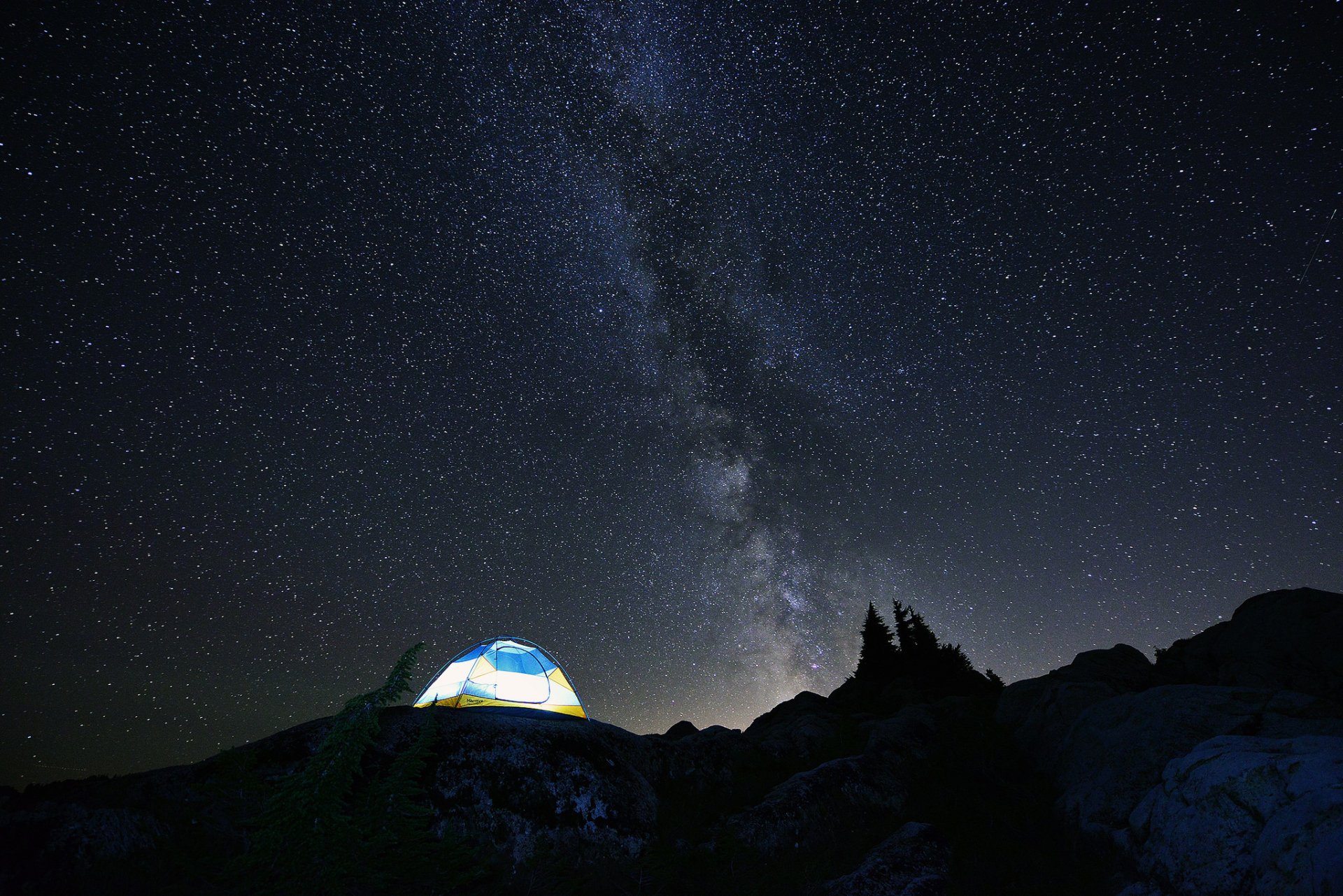 Download Star Tent Milky Way Starry Sky Night Photography Camping HD ...