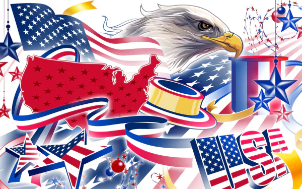holiday 4th Of July HD Desktop Wallpaper | Background Image