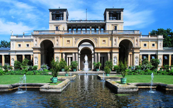 man made Orangery Palace HD Desktop Wallpaper | Background Image