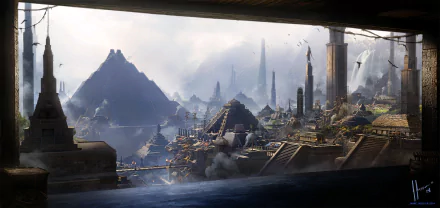  Huey Altepetl ( Empire Capital ) by Jaime Jasso