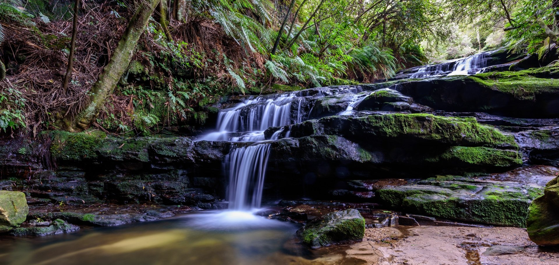 Download Nature Waterfall 4k Ultra HD Wallpaper