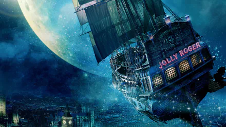 jolly roger sailboat pan ship movie HD Desktop Wallpaper | Background Image