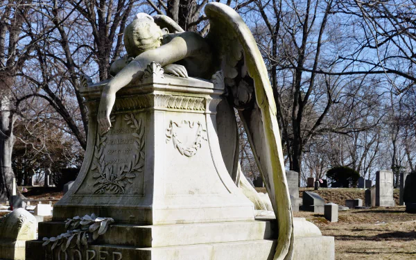 man made angel statue HD Desktop Wallpaper | Background Image
