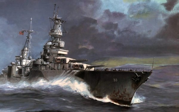 Military United States Navy Warships Cruiser Warship USS Portland HD Wallpaper | Background Image