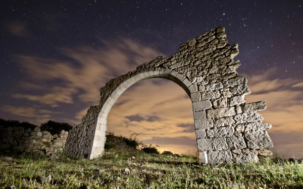 man made ruin HD Desktop Wallpaper | Background Image