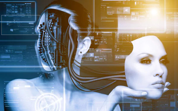 Sci Fi cyborg HD Desktop Wallpaper | Background Image