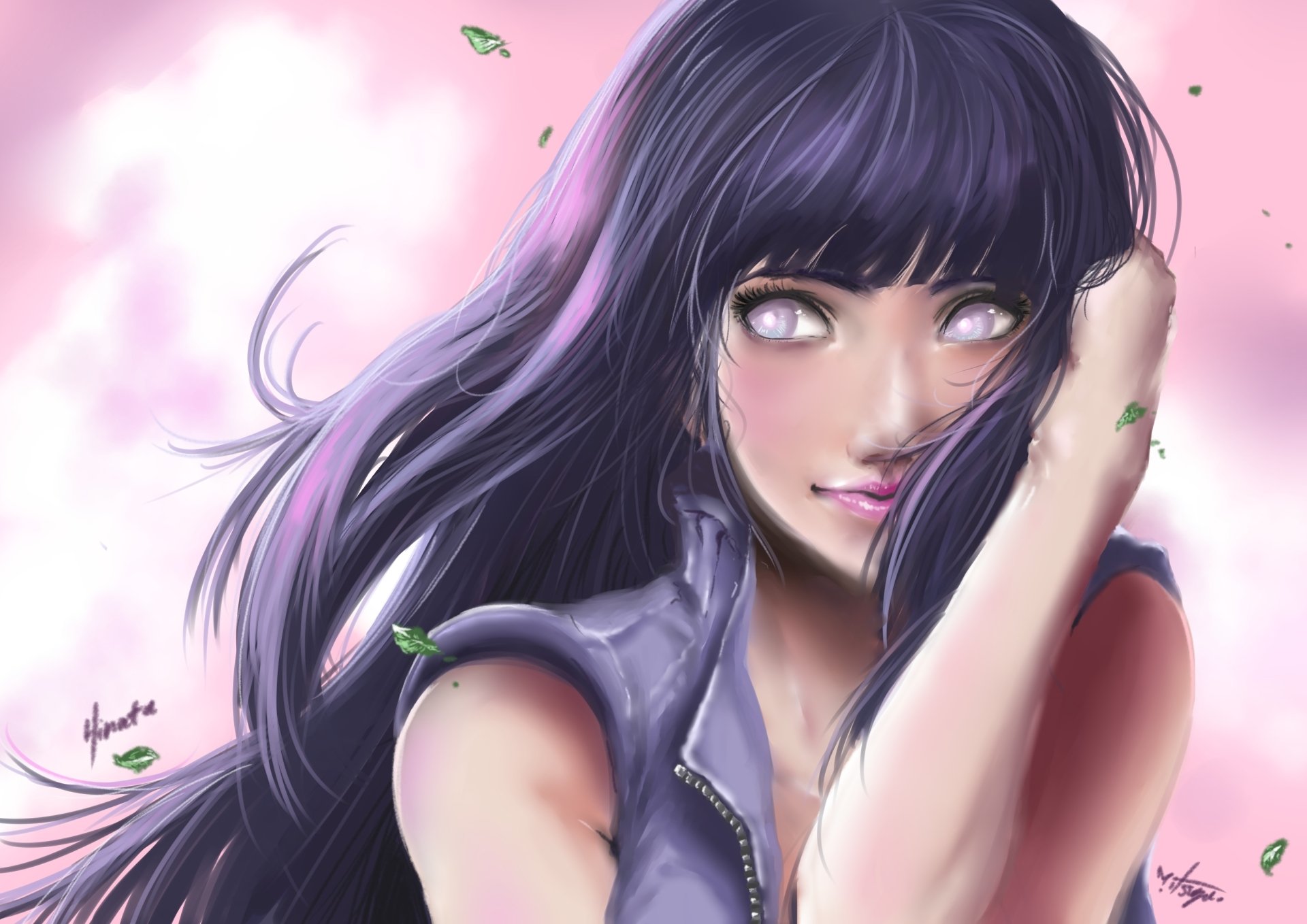 Hinata Hyuga - Anime Elegance HD Wallpaper by Mitsugu