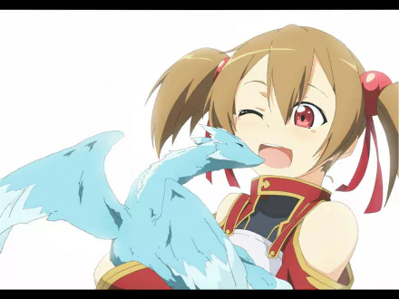 Silica (Sword Art Online) Pina (Sword Art Online) Anime Sword Art Online HD Desktop Wallpaper | Background Image