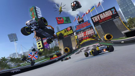 video game TrackMania Turbo HD Desktop Wallpaper | Background Image
