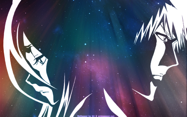 Anime Bleach Ichigo Kurosaki Rukia Kuchiki HD Wallpaper | Background Image