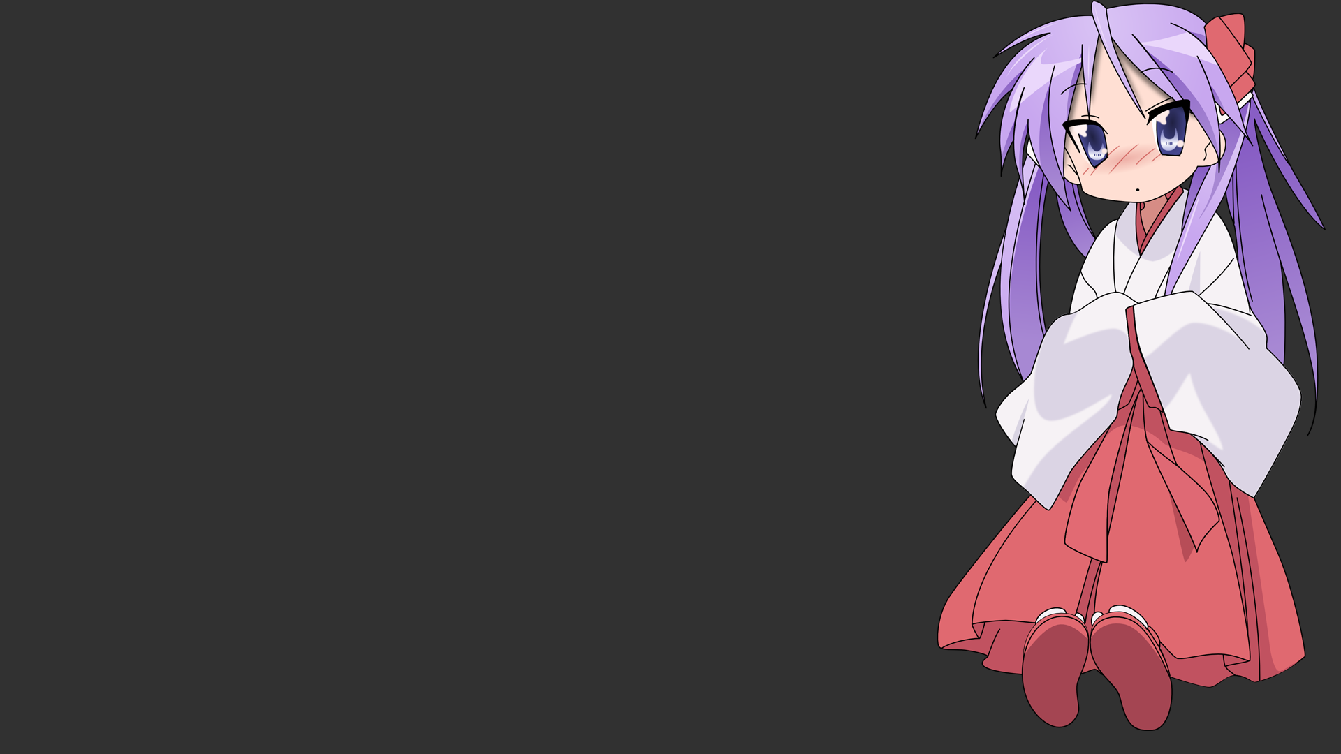 Download Kagami Hiiragi Anime Lucky Star HD Wallpaper