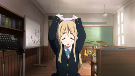 Tsumugi Kotobuki Anime K-ON! HD Desktop Wallpaper | Background Image