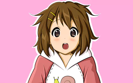 Yui Hirasawa Anime K-ON! HD Desktop Wallpaper | Background Image